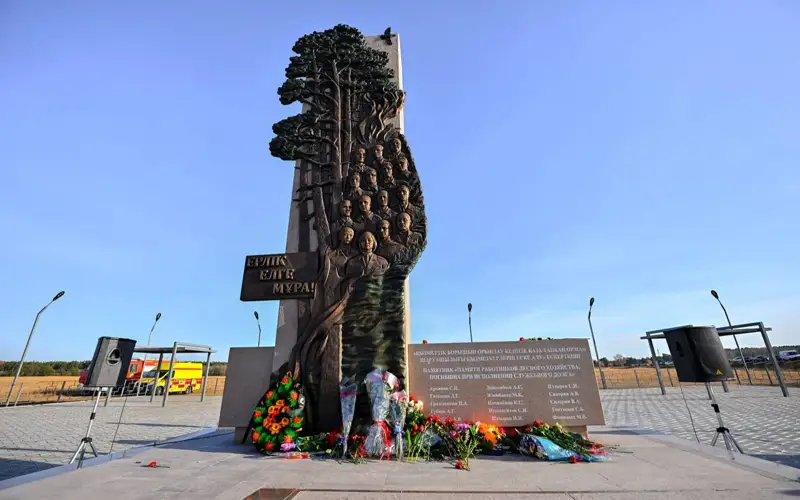 Өрт сөндірушілер мен орманшыларға ескерткіш ашылды