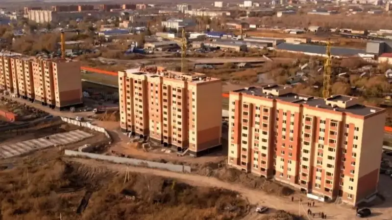 Over 30 multi-storey apartment complexes under construction in Petropavlovsk