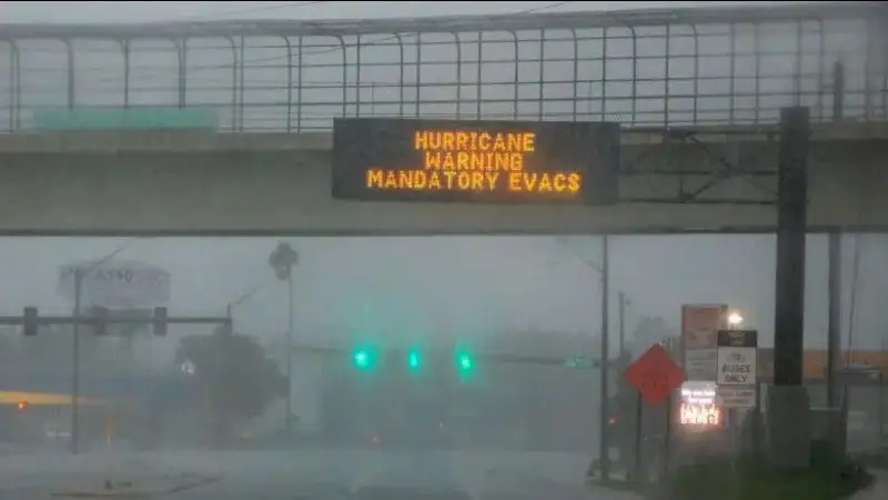 АҚШ-тағы "Милтон" дауылы