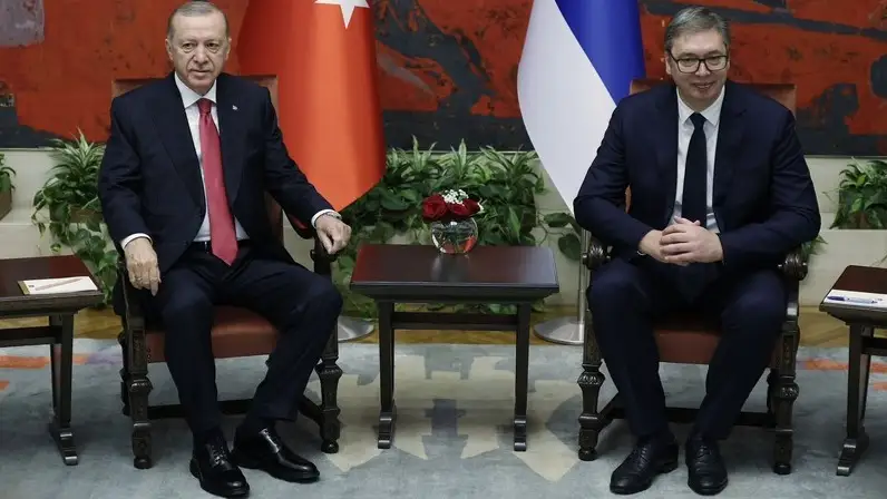 Реджеп Тайип Эрдоган и Александр Вучич