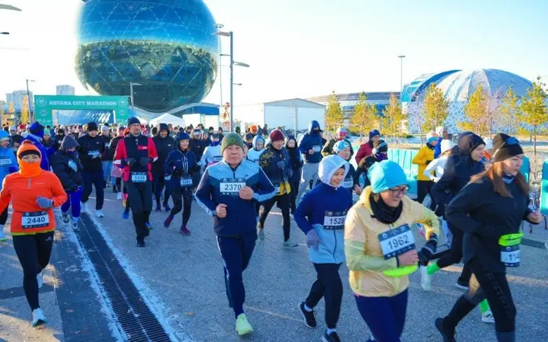 Более двух тысяч человек из 18 стран приняли участие в Astana City Marathon