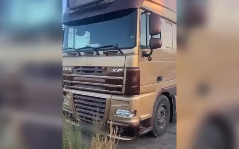 Қырғызстандық жүргізуші бір әріппен бейнекамераны алдамақ болған 