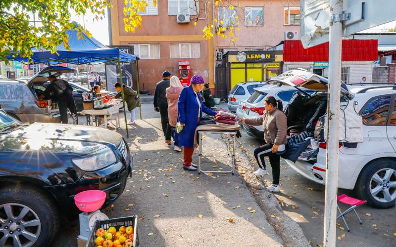 Фоторепортаж по убийству в Талгаре 