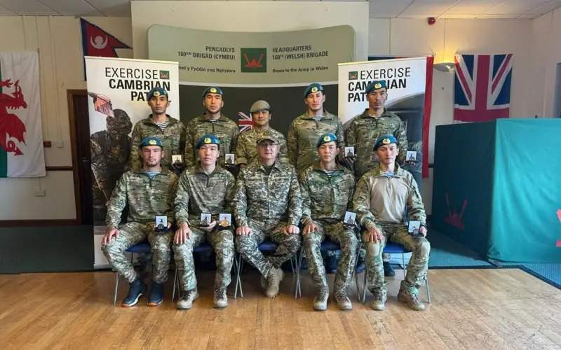 Kazakh paratroopers take bronze at Cambrian Patrol competition in UK