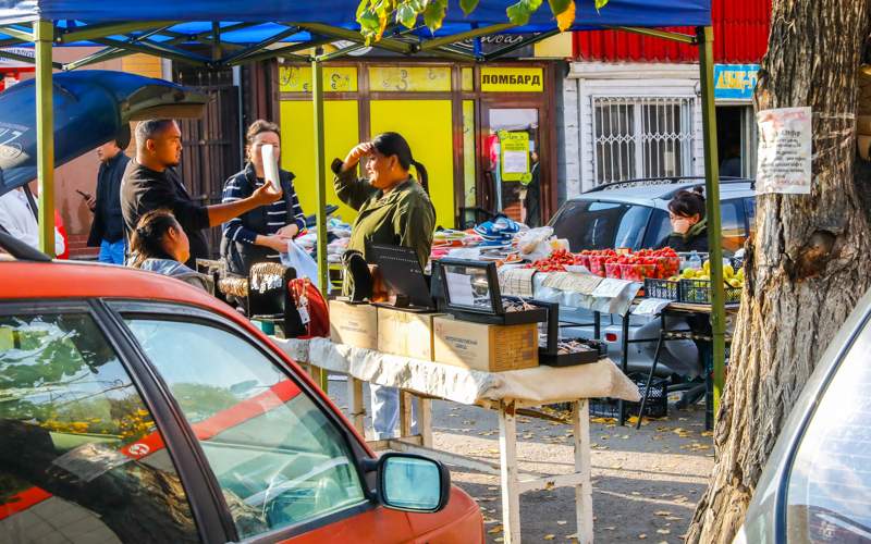 Фоторепортаж по убийству в Талгаре 