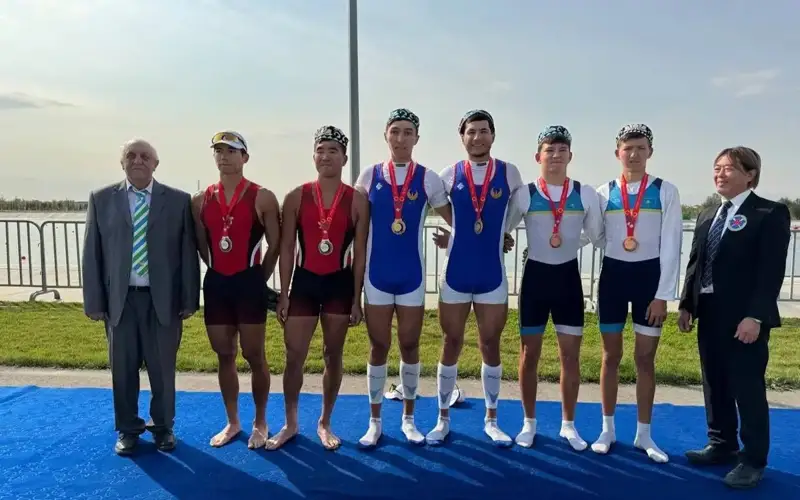 Team Kazakhstan claims nine medals at 2024 Asian Rowing Championships in Uzbekistan