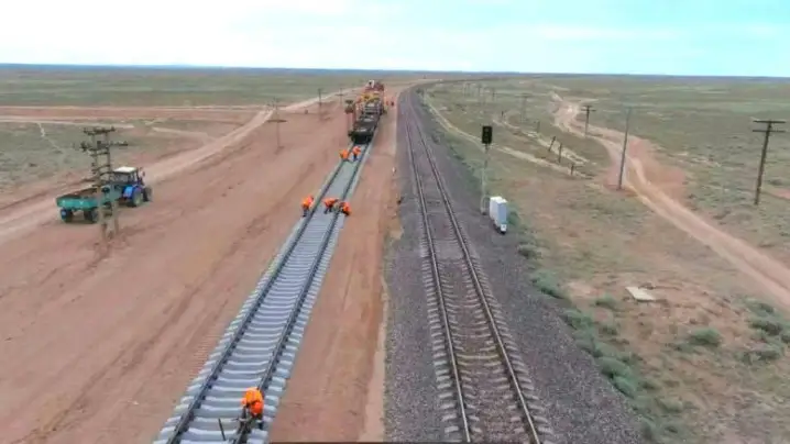Вторые пути на железнодорожном участке Достык - Мойынты готовы на 70 процентов