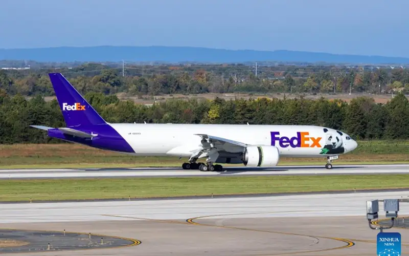 Two giant pandas from China arrive in Washington, D.C.