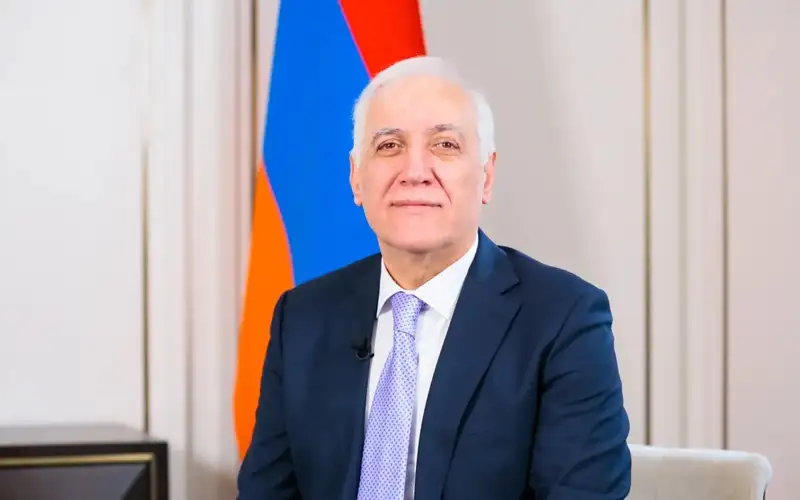 Armenian President Vahagn Khachaturyan