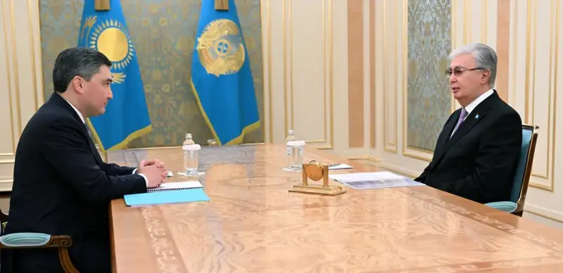 Глава государства принял Премьер-министра Олжаса Бектенова