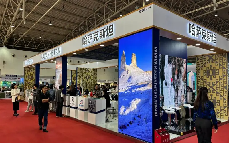 Космический туризм Казахстана представлен на туристической выставке в Китае
