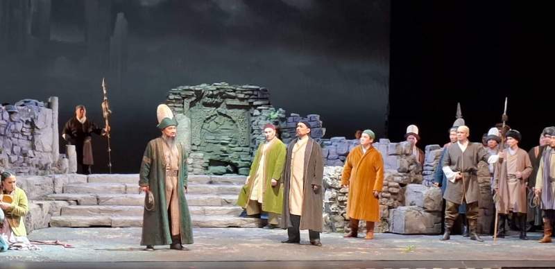 Оперу «Абай» представили на сцене Большого театра Оперу «Абай» представили на сцене Большого театра