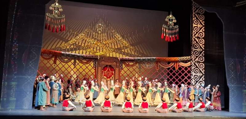 Опера «Абай» на сцене Большого театра Опера «Абай» на сцене Большого театра