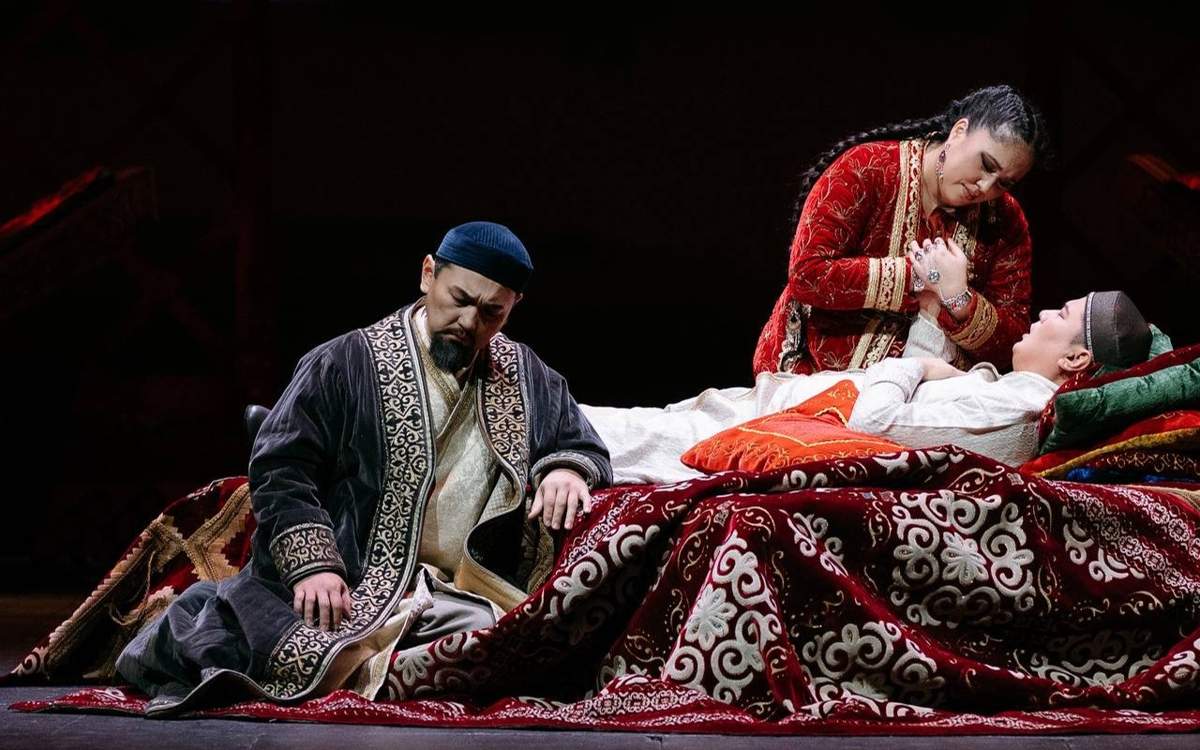 Opera Abai staged at Moscow’s Bolshoi Theatre