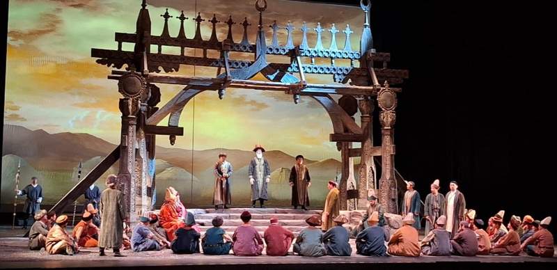 Оперу &laquo;Абай&raquo; представили на сцене Большого театра 