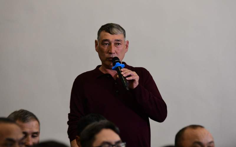 встреча с населением в районе Бокейорда встреча с населением в районе Бокейорда