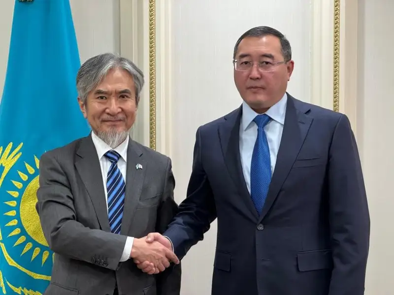 阿拉木图州州长会见日本大使：深化双边经贸文化合作