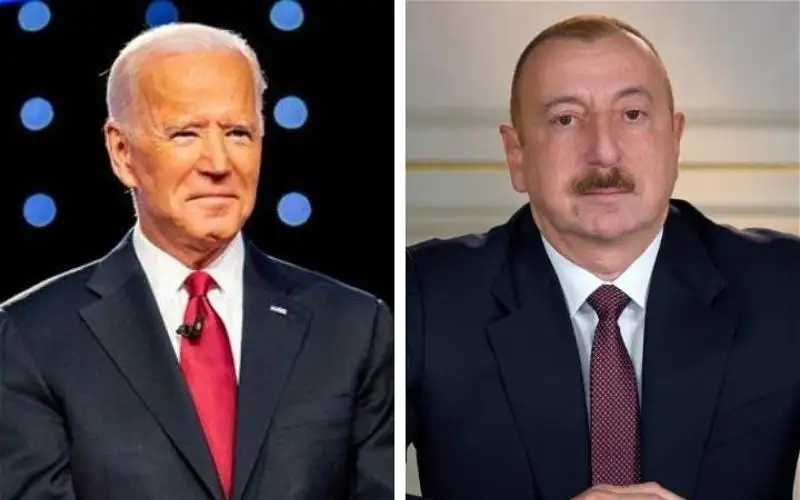 Джо Байден Ильхам Алиев