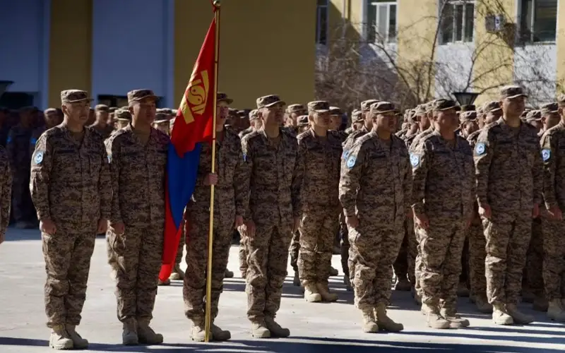 Number of Mongolian peacekeepers triples