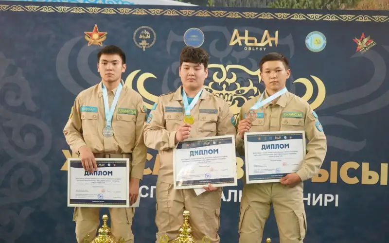 II Республиканский турнир «Жас сарбаз барысы» состоялся в области Абай