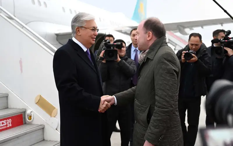 Касым-Жомарт Токаев прибыл с рабочим визитом в Казань