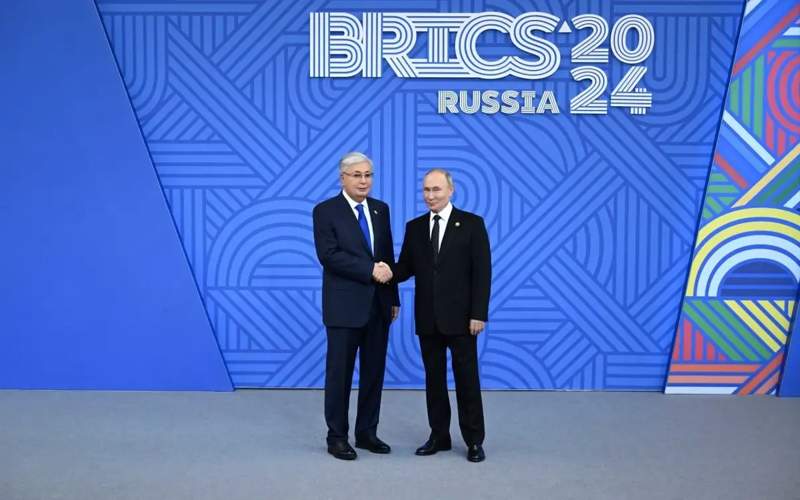 Kassym-Jomart Tokayev arrives at BRICS leaders meeting