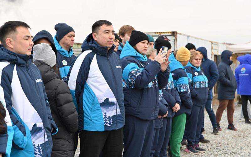 В Кокшетау заложили капсулу в строительство спорткомплекса на 1000 мест В Кокшетау заложили капсулу в строительство спорткомплекса на 1000 мест