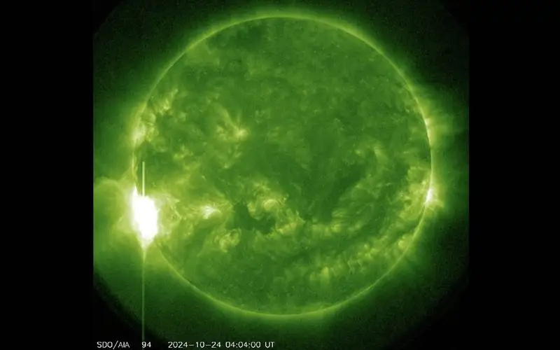 На Солнце произошла вспышка высочайшего класса Х