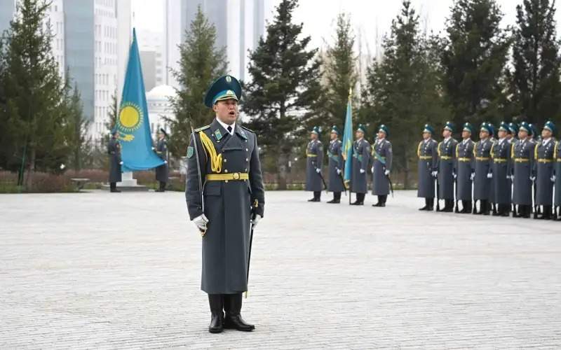 President Tokayev participates in National Flag raising ceremony