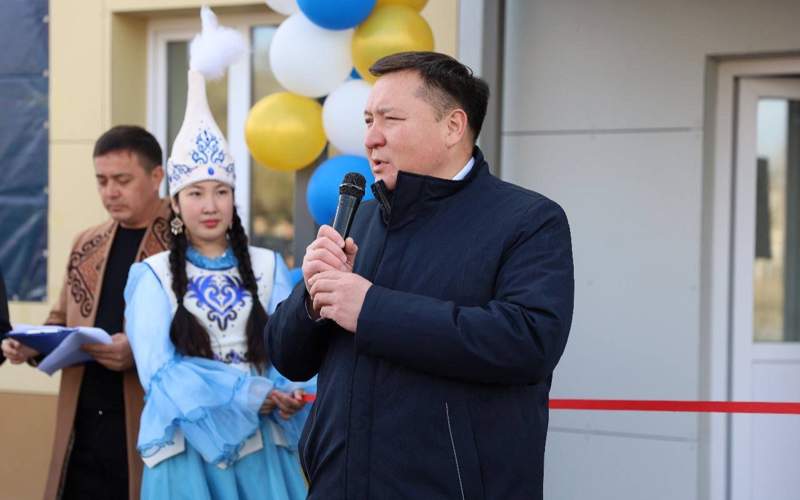 Спортивный модуль ко Дню Республики открыли в области Абай Спортивный модуль ко Дню Республики открыли в области Абай