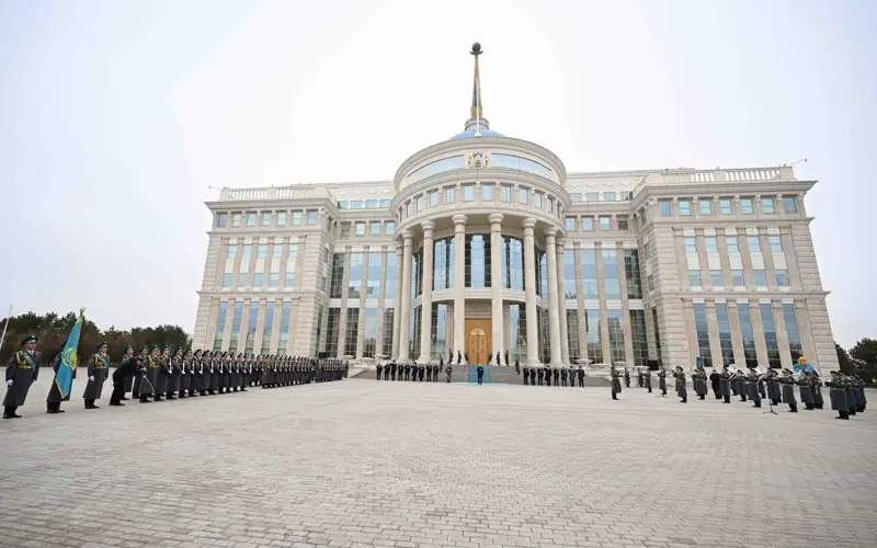 President Tokayev participates in National Flag raising ceremony