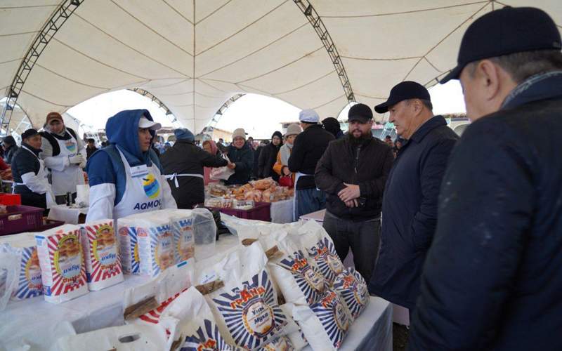 сельхозярмарка Акмолинской области в столице 