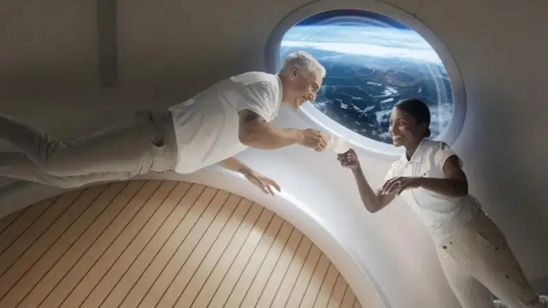 Частная космическая станция класса люкс 