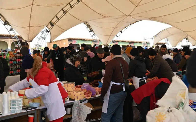 сельхозярмарка Акмолинской области в столице 