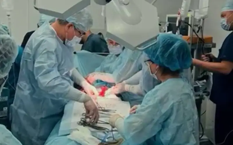 беременную женщину спасли в Шымкенте