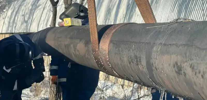 ремонт газопровода