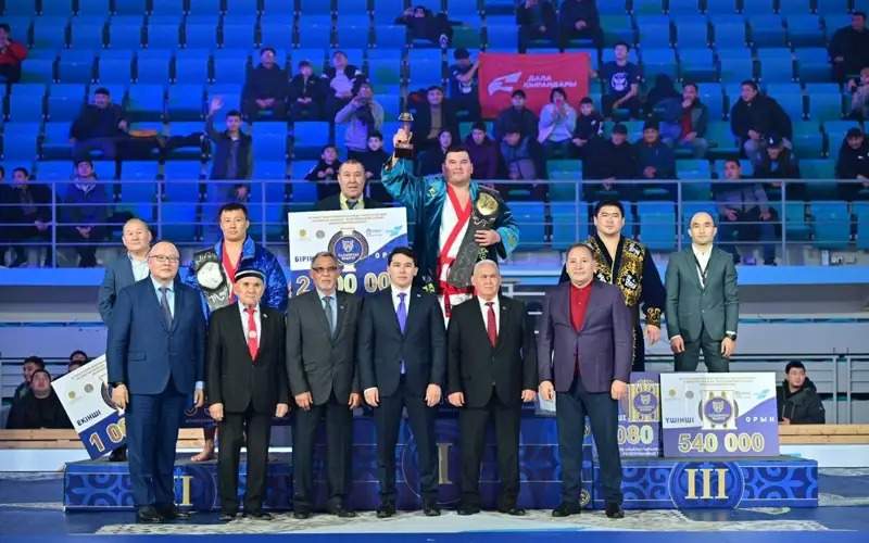 Wrestler from Abai region grabs Qazaqstan Barysy 2024 title Wrestler from Abai region grabs Qazaqstan Barysy 2024 title