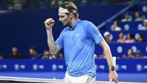 Kazakhstan’s Alexander Bublik secures first victory at Rolex Paris Masters 2024 in France