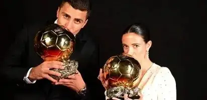 Manchester City's Rodri wins Ballon d'Or for world's best player