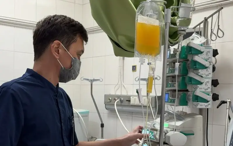 Науқасты аман алып қалды