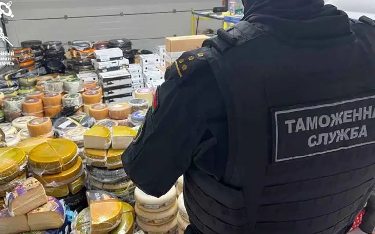 партию сыра задержали на таможне