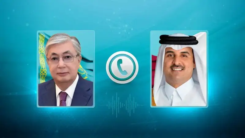 Kazakh President, Amir of Qatar hold telephone conversation