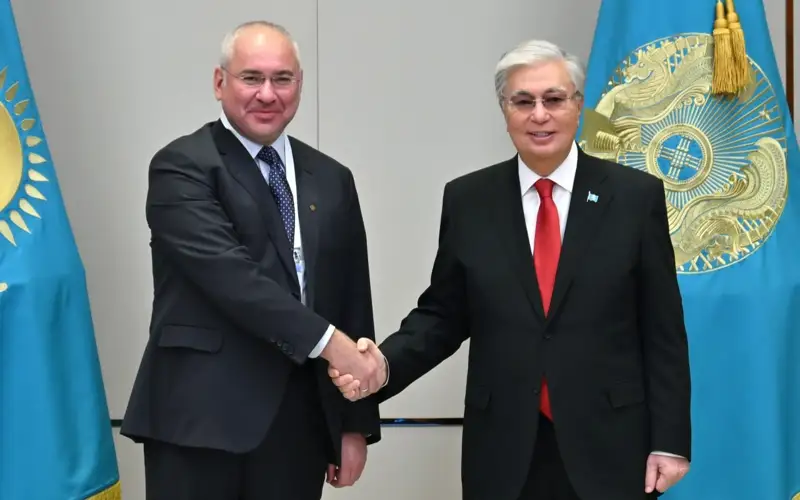 Президент Касым-Жомарт Токаев принял главного исполнительного директора Solidcore Resources plc Виталия Несиса