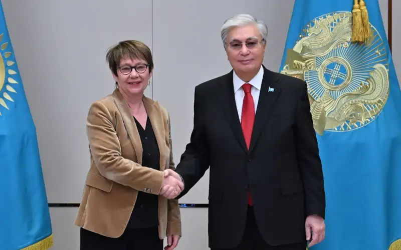 Prezıdent Eýropalyq qaıta qurý jáne damý bankiniń basshysy Odıl Reno-Bassomen kezdesti