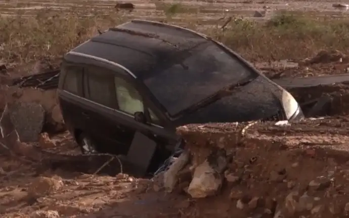 Испания Наводнение