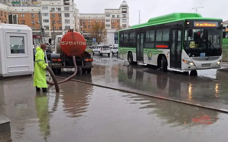 Atyraýda jańbyr jaýdy