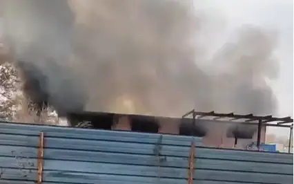 Almaty mańyndaǵy jıhaz tsehynda órt shyqty