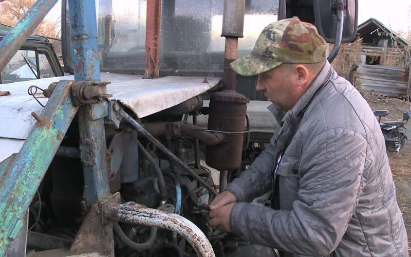 Местный «Кулибин» собирает технику из металлолома в ВКО Местный «Кулибин» собирает технику из металлолома в ВКО