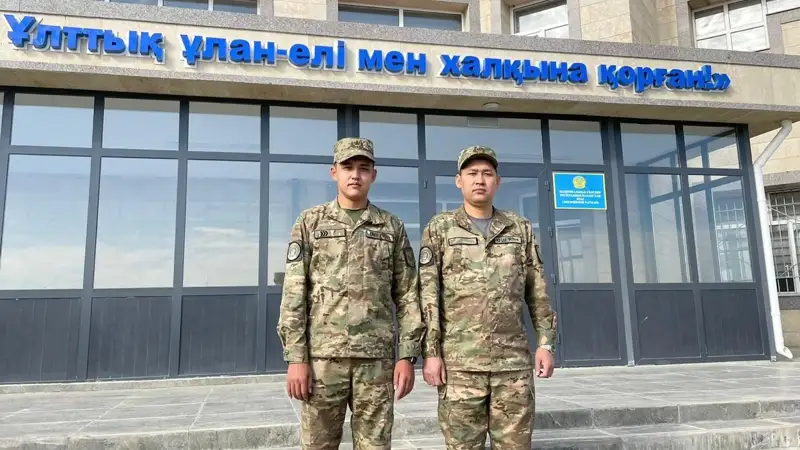 Гвардейцы спасли жизнь трехлетней девочке в Туркестане