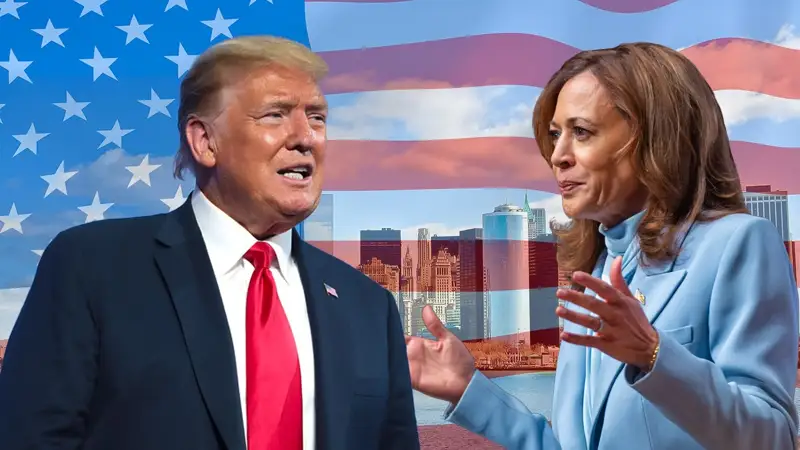 АҚШ-тағы президент сайлауы Трамп - Харрис